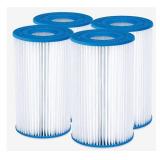 Funsicle Type A/C Filter Cartridge 4-Pack, Replacement Pool Filter Cartridges, Adults
