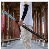 damdos Halloween Prop Anime Cosplay Sword, Demon Foam Swords,41" Demo Fantasy Agatsuma Zenitsu Swords Satoman Tanjirou Swords Shinazugawa Sanemi Birthday Gifts(Kochou Shinob)