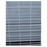 2 28” x 43” METAL WIRE PANELS WHITE, great for ANY BACKYARD PROJECT, fense, coop, deck underlining etc
