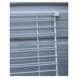 2 28” x 43” METAL WIRE PANELS WHITE, great for ANY BACKYARD PROJECT, fense, coop, deck underlining etc