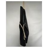 2 BLK HEAVY DUTY RUBBER COATED WATERPROOF WORKERS APRON