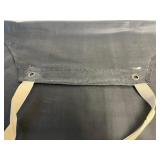2 BLK HEAVY DUTY RUBBER COATED WATERPROOF WORKERS APRON