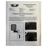 V8600 ELECTRIC POWER MIRROR JEEP JK 2DR 399 & UNLIMITED 2007-12 DRIVER SIDE(L)