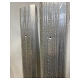 2 NGP SINGLE DOOR CHROME THRESHOLDS 5” x 36.5” *Still in plastic*