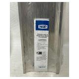 2 NGP SINGLE DOOR CHROME THRESHOLDS 5” x 36.5” *Still in plastic*
