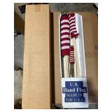 Box of American Flags (3 different sizes)