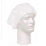 BOX of Bouffant Caps - 21" Universal White BOX OF 1000