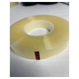3M Transparent P.P. Tape - Heavy Duty. 1” x 360 Yd  (case of 12 rolls)