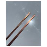 COPPER STRIPPS - GREAT FOR JEWLERY MAKING OR ANY CREATIVE PROJECT, borders etc .5cm x 8ft each