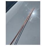 COPPER STRIPPS - GREAT FOR JEWLERY MAKING OR ANY CREATIVE PROJECT, borders etc .5cm x 8ft each