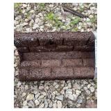 2 Quality Rubber Landscape edging 4ft pieces