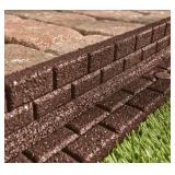 2 Quality Rubber Landscape edging 4ft pieces