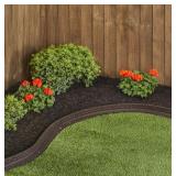 2 Quality Rubber Landscape edging 4ft pieces