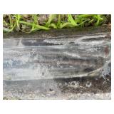 2 Quality Rubber Landscape edging 4ft pieces
