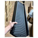 2 AmeriMAX Blk Gutter Washout Tracks plastic but durable