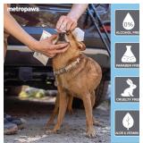 MetroPaws Unscented Dog Wipes, 25 Extra Large & Thick Cleaning Wipes Ideal for Cats and Dogs, Pet Wipes for Paws, Butt, Ears and Eyes