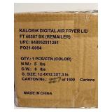 Kalorik Digital Universal Air Fryer Lid for Cookware FT 50934 OW