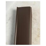 Bundle of 10 Burkes Flooring Flexible Baseboard Molding Trim 4 Inch x 4 feet pieces Coffee colored (40ft total) *GREAT FOR ANY SPACE*