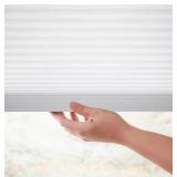 30” X 64”  Snow Drift Light Filtering Cordless Cellular Shade