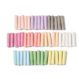 2 BOXES of 50  MONDO LLAMA RANBOW SIDE WALK CHALK *NON-TOXIC* *100 TOTAL*