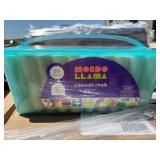 2 BOXES of 50  MONDO LLAMA RANBOW SIDE WALK CHALK *NON-TOXIC* *100 TOTAL*