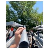 15’ x 1” ALUMINUM POLES - GREAT UTILITY PIECE