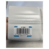 2 AMERIMAX ALUMINUM GUTTER FRONT ELBOWS WHITE