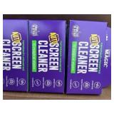 BUNGLE OF 24 BOXES SCREEN CLEANER WIPES - KEEP A PACK IN YOUR PURSE-CAR-ETC - 240 wipes total