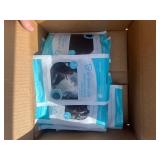 BOX OF 12 Al-Shields KN95 Respirator Face Mask Black