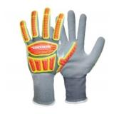 3 pairs ORMADUS XL NITILE OSHA APPROVED WORK GLOVES w/ EXTRA HAND PROTECTION
