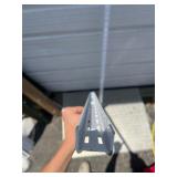 2 5’ x 1” WHT SHELVING MOUNTING BRACKETS