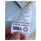 Cargo Equipment 2 Cargo Straps - 1 Hook End 1,500lb Capacity