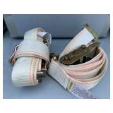 Cargo Equipment 2 Cargo Straps - 1 Hook End 1,500lb Capacity