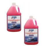 2 New SeaPower 1 Gal. Marine Wash-N-Wax Boat Soaps w/ Color Conditioners