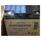 POWERPS SONIC TRUSTED BATTERY SOLUTIONS MODEL PS-12180 F2 2081-9275 12 Volt 18.0 Amp. Hr.*See model difference*