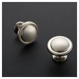 30 Pack Brushed Nickel Cabinet Pulls 1-1/4 inch Kitchen Drawer Pulls Cabinet Door Handles Knobs for Dresser - Retail: $32