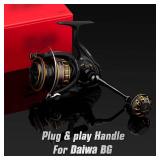 Power Handle Compatible with Daiwa BG 6500 8000 Fishing Reel Replacement Parts - Retail: $35