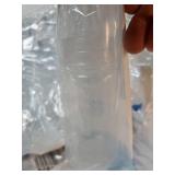 15 Pcs Disposable Baby Bottles for Travel 100ml Plastic Baby Bottles Newborn Bottles with Scale Milk Bottles Classic Clear Neck for Baby Shower Game - Retail: $34