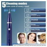 Plaque/Tartar Remover for Teeth, Dental Calculus Remover Teeth Cleaning Kit with LED Light & 5 Adjustable Modes - Retail: $38