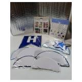 Birthday Decorations, Happy Birthday Banner with Honeycomb Balls, Stars Hanging Swirl Streamers, Circle Dots Garland, Happy Birthday Party Decorations for Women Men Boys Girls (Blue) - Retail: $14