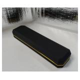 Luxury LED Necklace Long Chain Gift Box with LED Light, Velvet Jewelry Box Storage Case Organizer Holder (Black) - Retail: $10