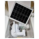 4G LTE Cellular Solar Security Camera, Lifetime Free Unlimited Data 2K Wireless Outdoor Surveillance, Color Night Vision, AI PIR Motion Sensor Detection, Built-in VSIM Card, 32GB Storage - Retail: $17