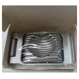 Egg Slicer for Hard Boiled Eggs, Stainless Steel Wire, Heavy Duty Aluminum Egg Cutter Dishwasher Safe for Egg Strawberry Soft Fruit