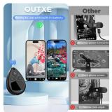 Wireless Auto Clicker for iPhone, Bluetooth Phone Screen Tapper with Battery for Hands Free, Silent & Adjustable Speed Finger Clicker for Tiktok Live Broadcasts Likes, Gaming, Reward Task - Retail: $1