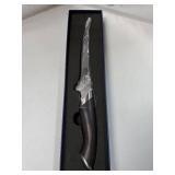 Fillet Knife 7 Inch, Super Sharp Boning Knife in High Carbon Stainless Steel, Professional Japanese Fish Knives for Meat Poultry Cutting - Retail: $50