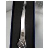 Fillet Knife 7 Inch, Super Sharp Boning Knife in High Carbon Stainless Steel, Professional Japanese Fish Knives for Meat Poultry Cutting - Retail: $50