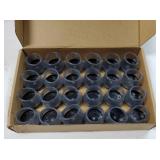 Furniture Sliders,24 PCS Chair Leg Sliders for Carpet, Furniture Movers Sliders, Carpet Chairs Furniture Glides, Floor Protectors, Carpet Moving Sliders Easily Move.(Clear,Fit:1.2-1.6) - Retail: $22"