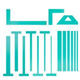 17pcs Acrylic Bookbinding Spacer Tools, Clear Handmade Tools, L T Shape Ladder Straight Edge for Bookbinding Supplies, Double Cover Structure, Album Cover, Turquoise - Retail: $17