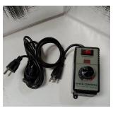 AC Motor Speed ââController Voltage Regulator 100V-110V- 120v 15A 4000W,with 5 FT Extension Cord Rheostat Variable Speed Controller for Fan Speed Controller Electric Motor Angle Grinder Exha