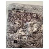 PureCozy Black Runner Rug 2x12 Vintage Area Carpet Hallway Long Indoor Kitchen Washable Living Room Low Pile Traditional Distressed Retro Accent Throw Rug Non Slip Laundry Bathroom Office Dining Room 